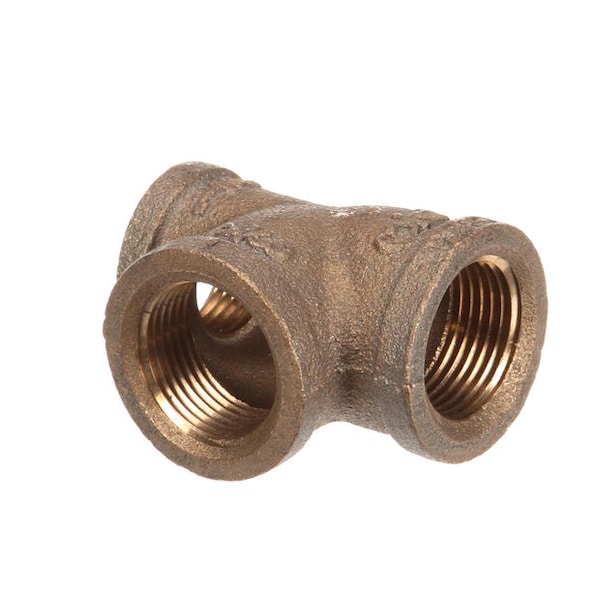 Tee; 3/4In X 1/2In X 3/4In; Br